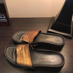Donald Pliner Bronze Fifi Sandal Size 10